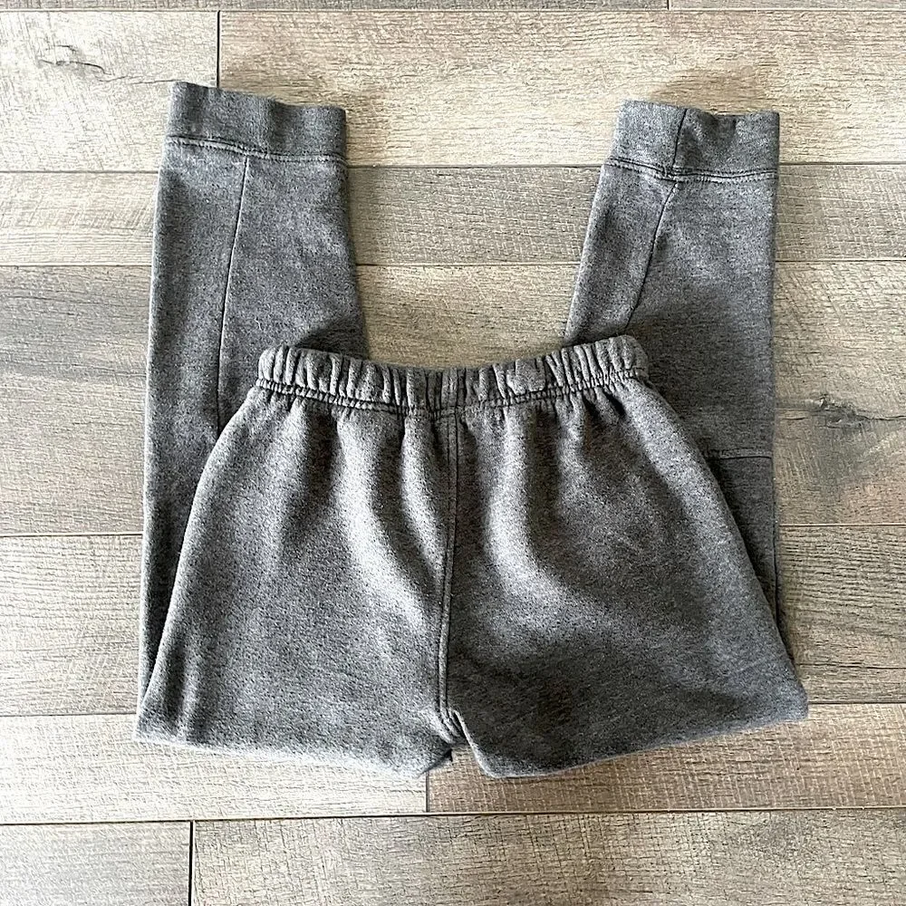 Lee Light Gray Drawstring Sweatpants. Size Small (7/8).